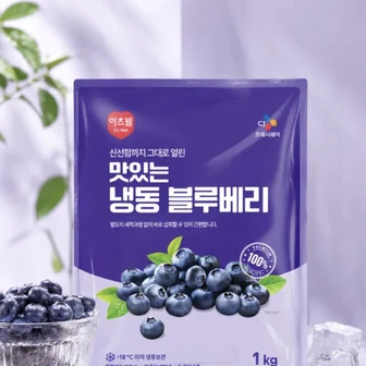 [컬리N마트] 이츠웰 냉동 블루베리 1kg (6,580원/2만원이상무료)