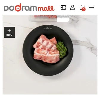 [도드람몰]한돈 등갈비 1kg(19,900원/무배)