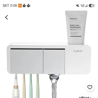 쿠팡)휴비딕 가정용 자동 칫솔살균기10,900원