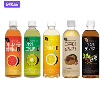 [네이버] 일화차시 제로 500ml X 20pet 허니자몽블랙티 키위그린티 유자민...