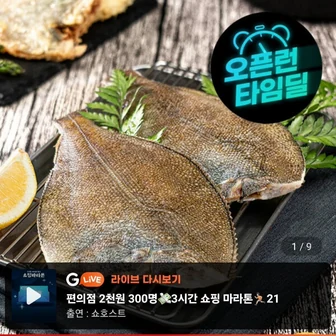 [지마켓]오동통 손질 가자미 200g 내외 10미 특품 (14,910원/무료)
