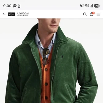 폴로 랄프로렌 윈튼 코듀로이 자켓