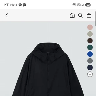 무신사 라이트웨이트 패커블 윈드브레이커 27,990원