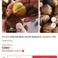 [11번가] 국산 공주 칼집밤 특대 1kg (9,900원/무료)