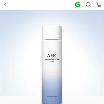 [G마켓] AHC 브라이트 펩타이드 토너 140ml (7,000원/무료)