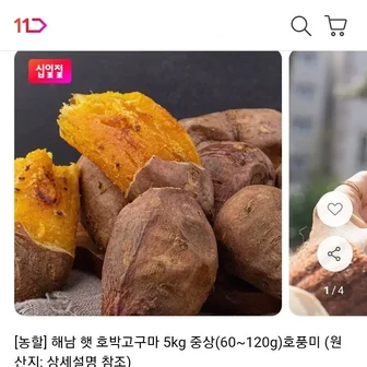호박고구마 중상 5kg