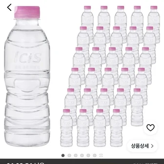 아이시스 생수 무라벨, 300ml, 40개
