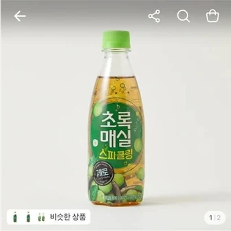 [토스] 초록매실 스파클링 제로, 350ml, 20개 (9,900/무료)