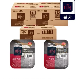 더미식 당찬진미 백미밥 200g 24개