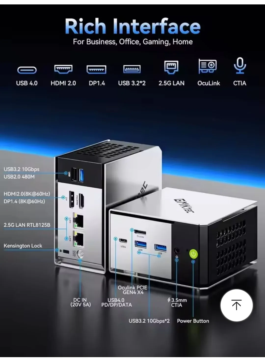GMKtec M8 6650H 미니PC (우리VISA)