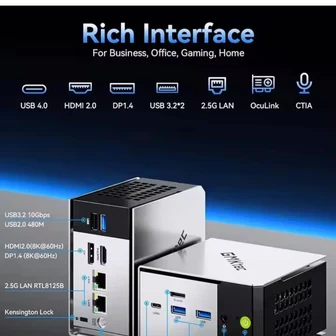 GMKtec M8 6650H 미니PC (우리VISA)