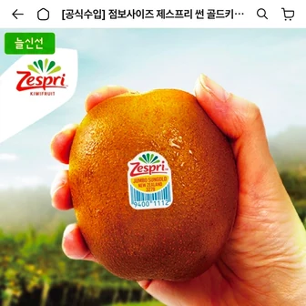제스프리 썬 골드키위 점보사이즈 25입 3.9kg