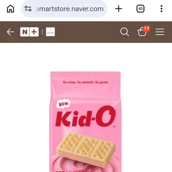 키도 키드오 크림 딸기 90g 200원 유통기한임박 26년 11월 11일