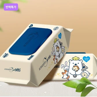 [컬리] 아띠 프리미엄 고평량 물티슈 70매 20팩 (15,840원/무료)