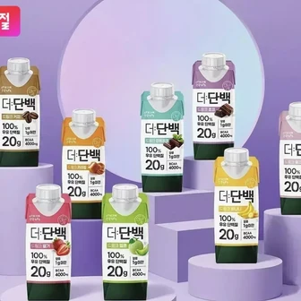 [11번가] 더단백 단백질 드링크 36팩 (42,800원/무료) 신한+티멤 3.8만