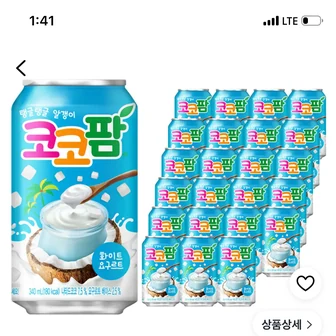 코코팜 화이트 요구르트, 340ml, 24개