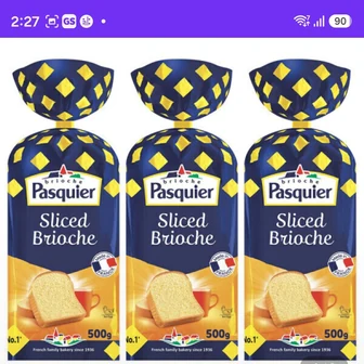 파스키에 슬라이스브리오쉬 500g 3팩