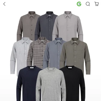 [지마켓] 에디션 F/W 고급소재 니트 셔츠 13종(2장 무료배송)(18,130원/3,000...