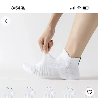 쿠팡) 남성용 도톰한 스포츠 양말 5켤레 7980원 러닝할때 좋아요