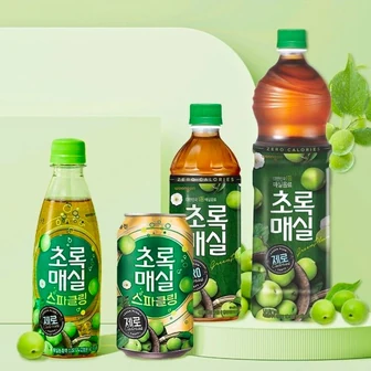 초록매실 제로 1.5L 6개