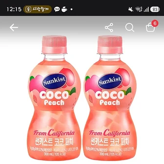 토스쇼핑 임박 썬키스트 코코피치300ml 20개 9600원