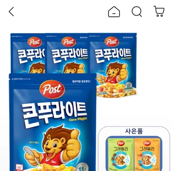 [지마켓] 포스트 콘푸라이트 600g 4개입+그래놀라310g (13,230원/무료)