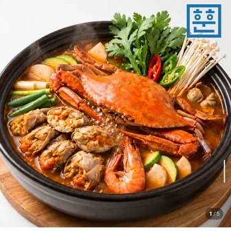 [네이버] 밥도둑 꽃게탕 국내산 밀키트 (17,410원/네멤무배)