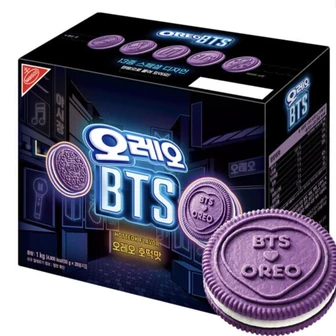 [옥션] 오레오 BTS 호떡맛 1kg (50g x 20봉지) (8,450원/무료)