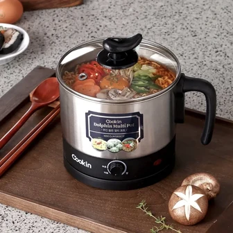 [토스]키친플라워 쿠킨 돌핀 멀티 라면포트, 1.8L, (13,900원 무료)