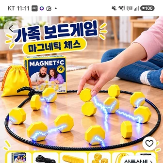 쿠팡)자석 보드 게임 클러스터 5900원