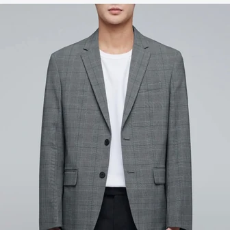 [무신사] 무신사 스탠다드 글렌 체크 베이식 블레이저 (34,290원/무료)