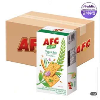[떠리몰] AFC 야채 크래커 150g 16개 (9,900원/무료)
