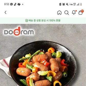 품절 떠리몰 도드람한돈] 미트공방 통통비엔나 소세지 250g x 3팩 무배 7590원 26.10.27.
