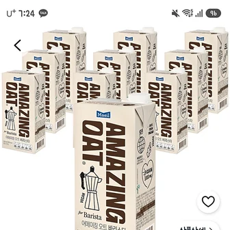 쿠팡비즈+삼카) 어메이징 오트 바리스타 950ml 10개 20,460원