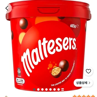 몰티져스 밀크초콜렛 버켓, 465g, 1개