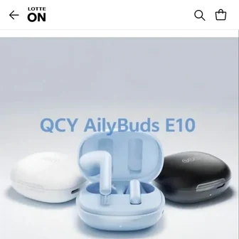 QCY AilyBuds E10 무선 블루투스 이어폰 1+1 (토스)