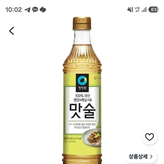 청정원 맛술, 830ml, 1개