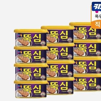 [카카오톡] 목우촌 뚝심 200g 12캔 (18,000원/무료)