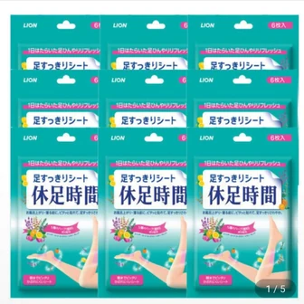 [지마켓] 휴족시간 쿨링시트 6매입 9개 (23,060원/무료)